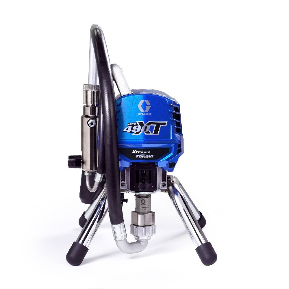 GRACO 19D519 - Ultra 490 XT Electric Airless Sprayer, Stand